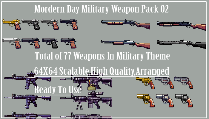 Mordern Day military weapon pack02