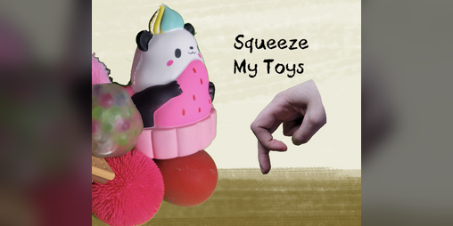 Cover image for Squeeze My Toys