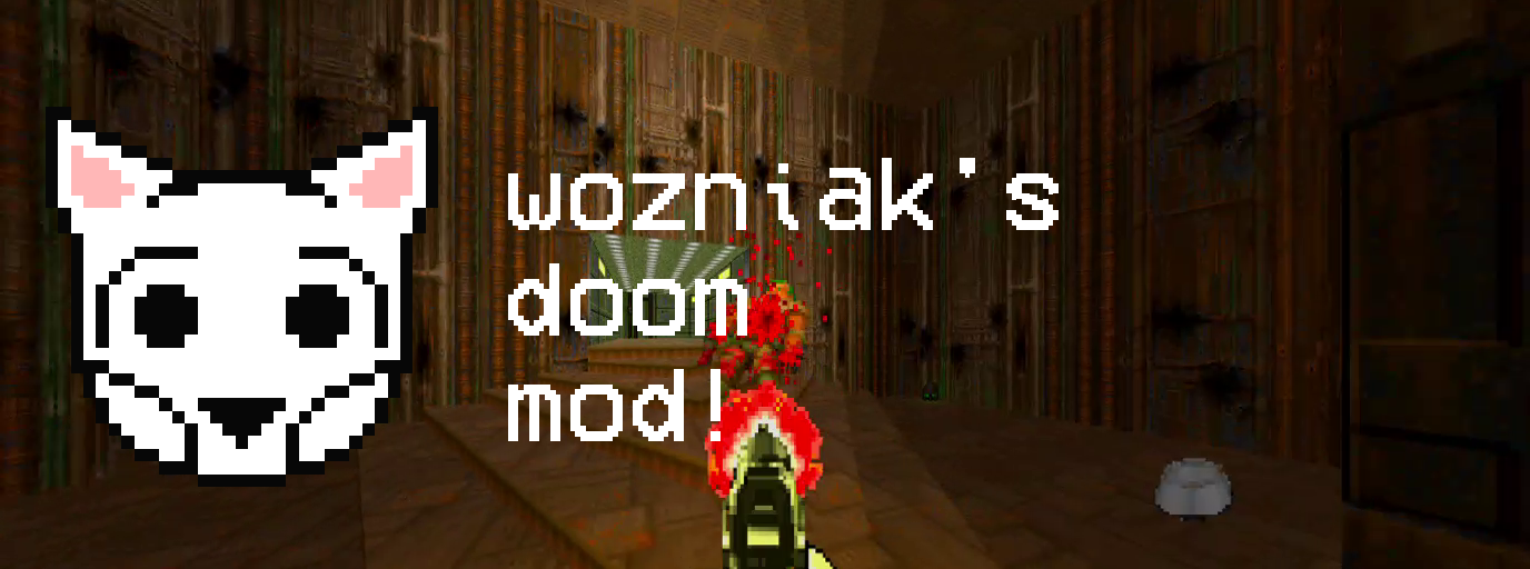 wozniak's doom mod