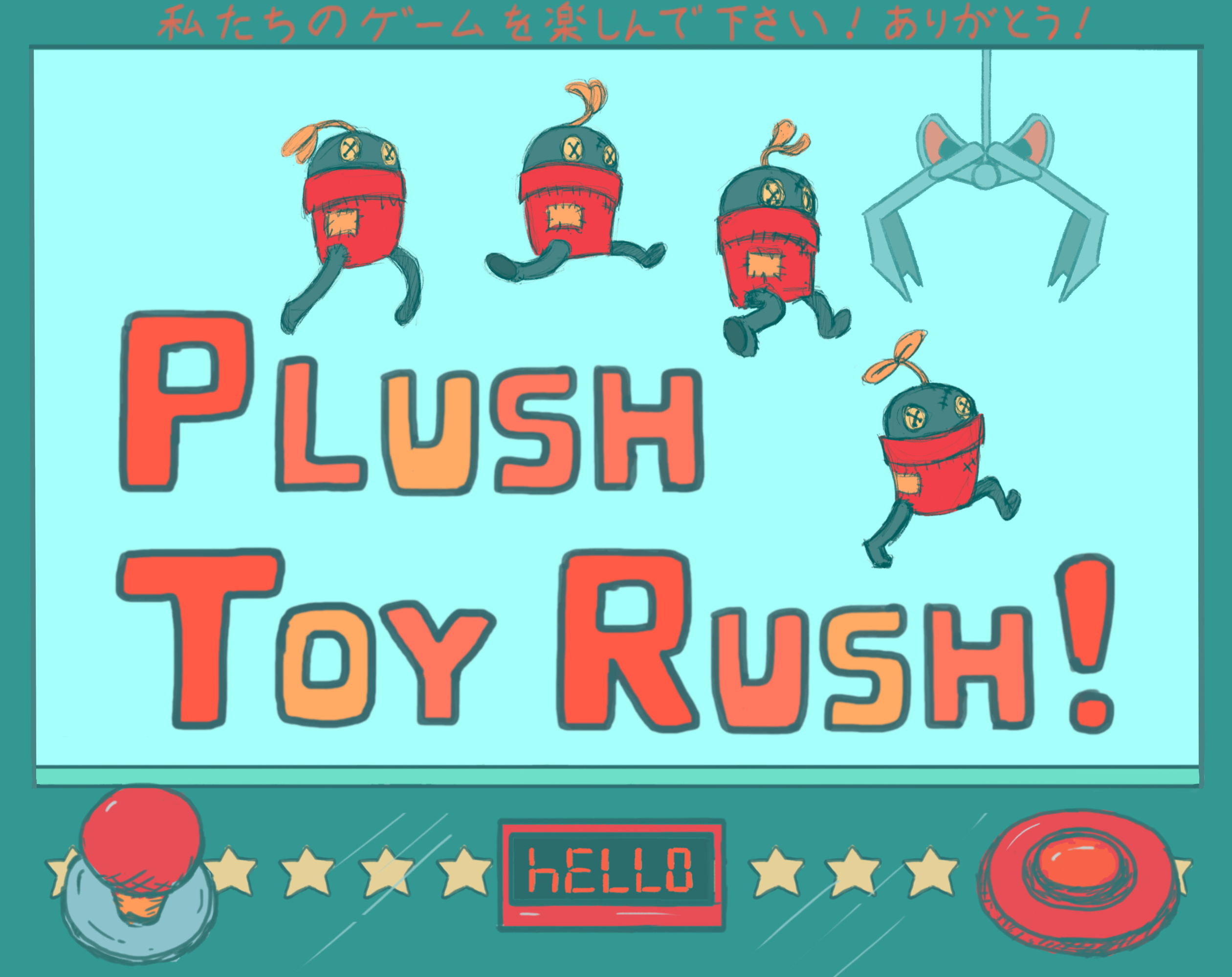 Plush toy rush by archupicchu moontowngames yoomeh astric24 nachoani