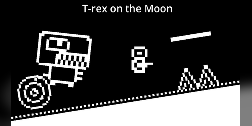 Cover image for T-rex on the Moon