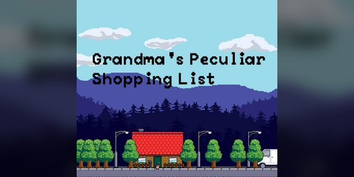 Cover image for Grandma's Peculiar Shopping list