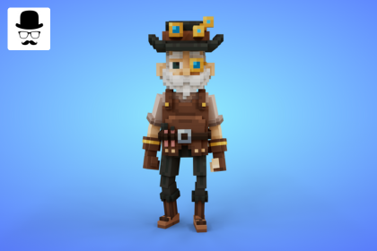 Voxel Character Inventor - 3D Game Asset