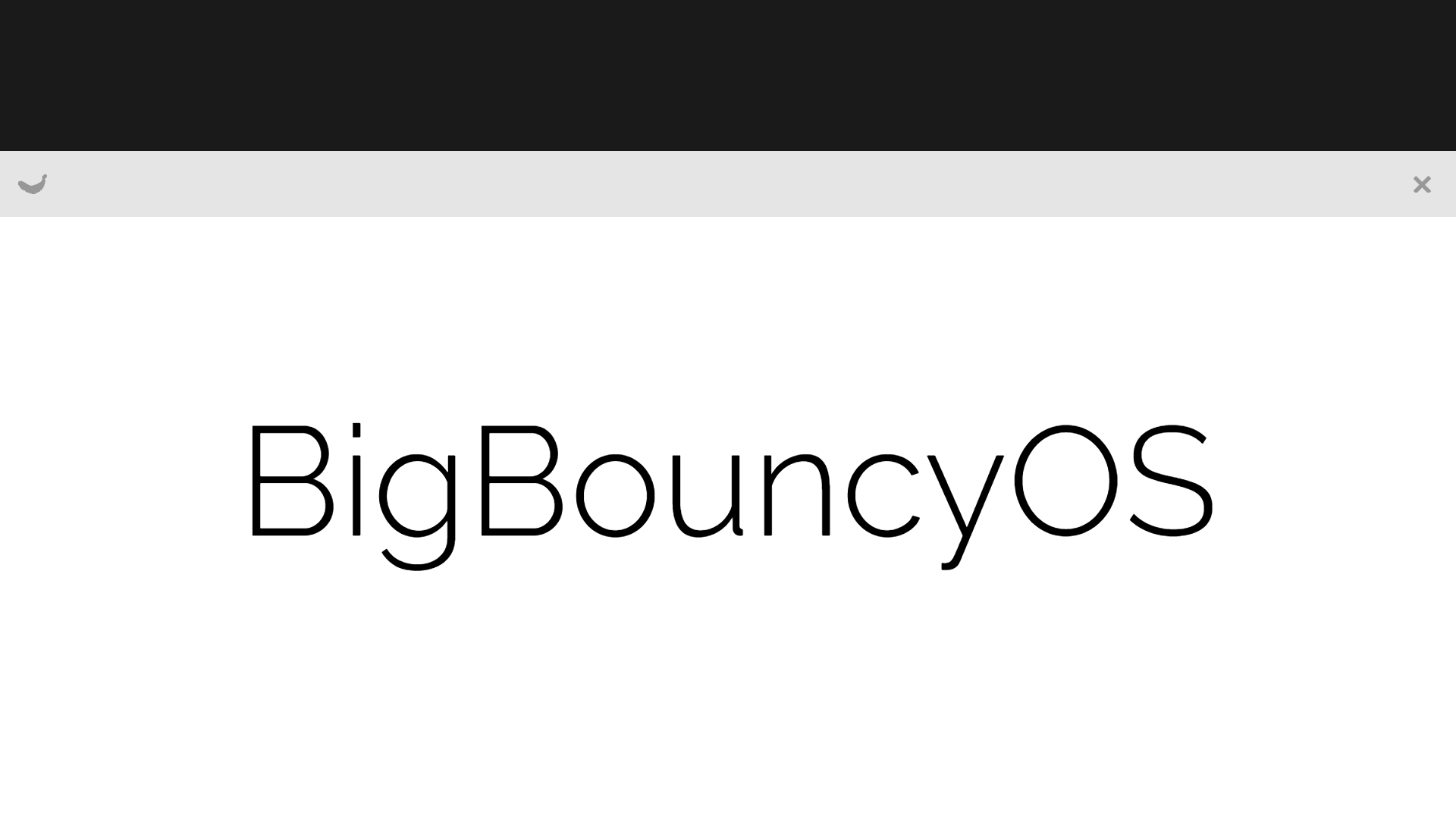 BigBouncyOS