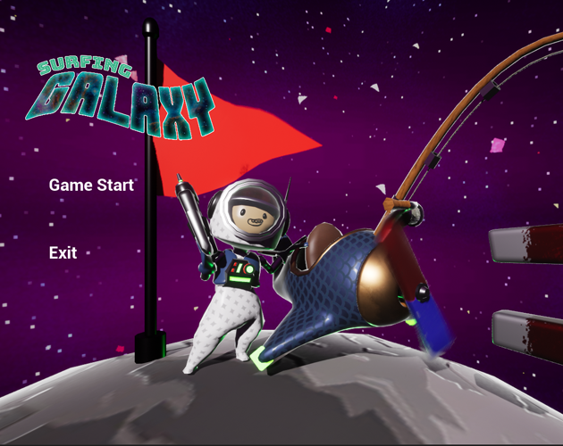 Surfing Galaxy
