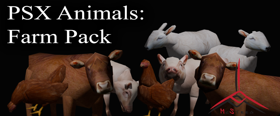 PSX Animals: Farm Pack