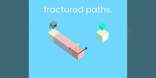 Cover image for fractured paths.