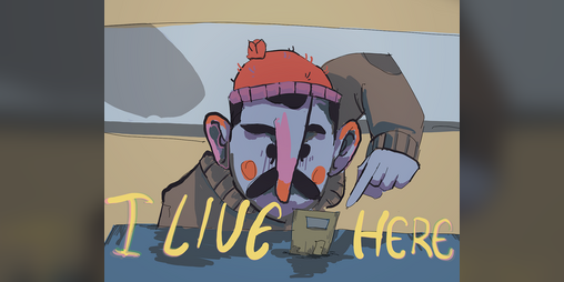 Cover image for I Live Here