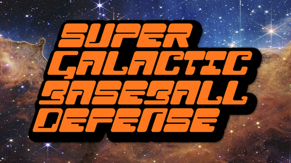 Super Galactic Baseball Defense