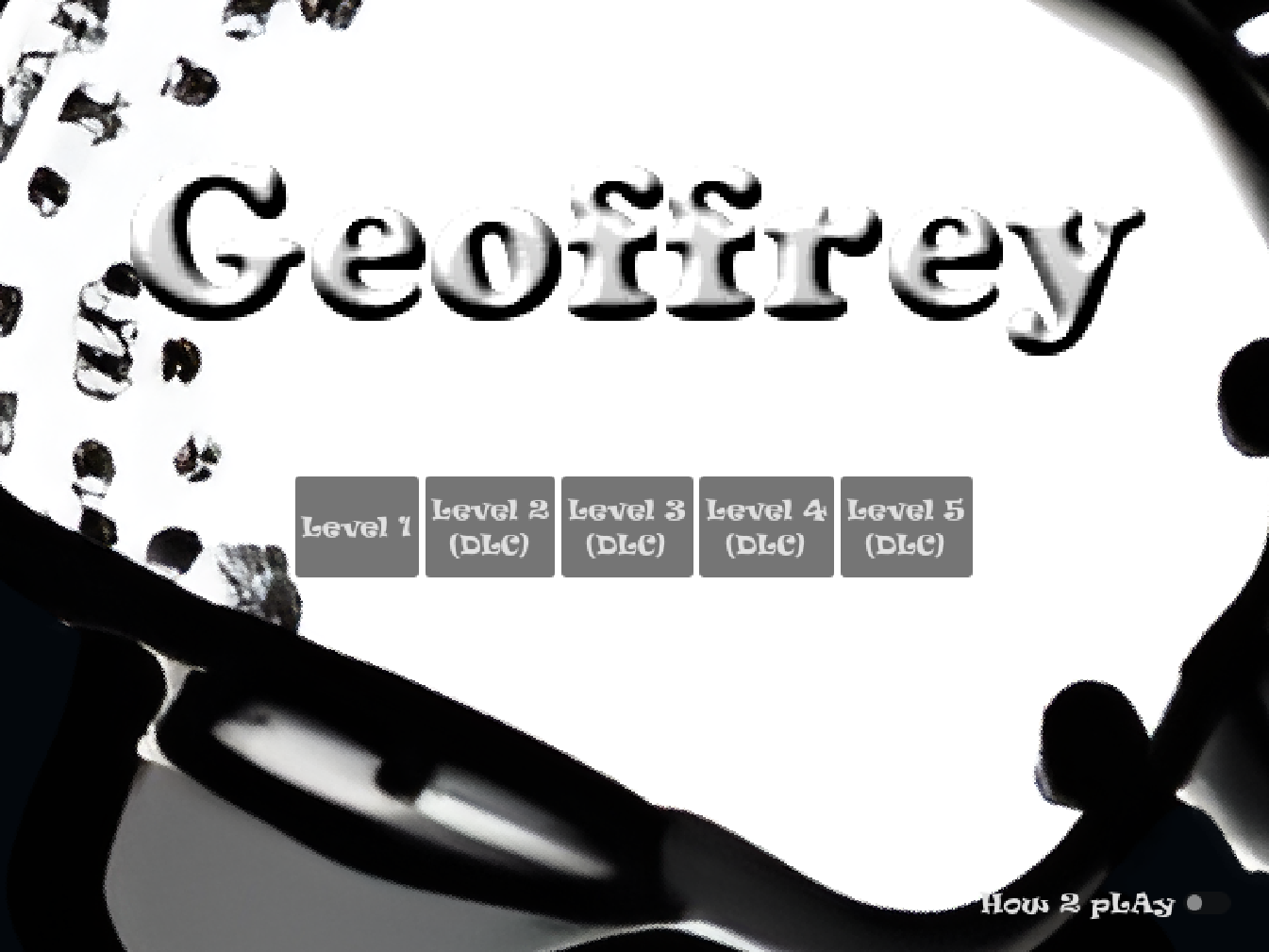 Geoffrey Menu Screen