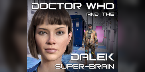 Cover image for Doctor Who and the Dalek Super-Brain