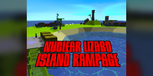 Cover image for Nuclear Lizard Island Rampage