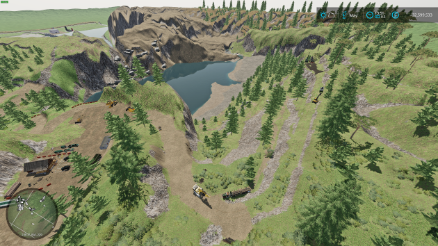 Cover image for Farming Simulator 22 No Mans Land Mountain Top Gold