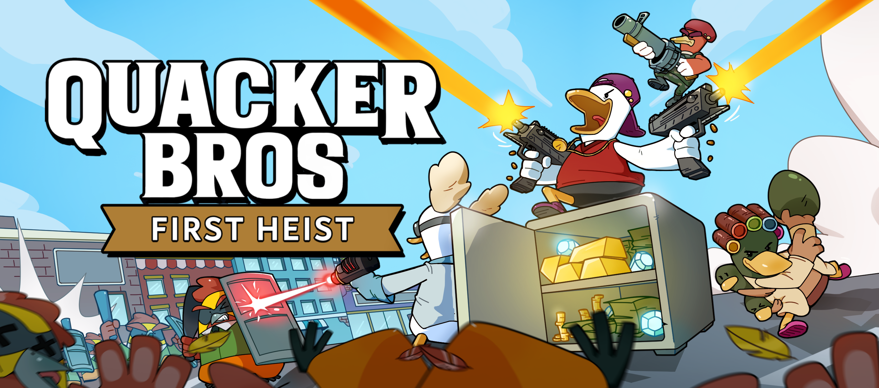 Quacker Bros : First Heist