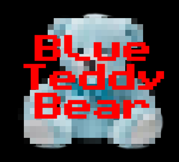 Blue Teddy Bear cover