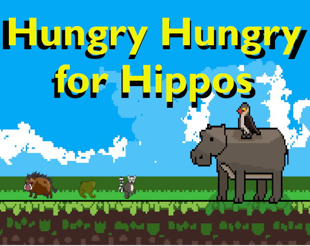 Hungry Hungry for Hippos by Xelarender for GMTK Game Jam 2024 - itch.io