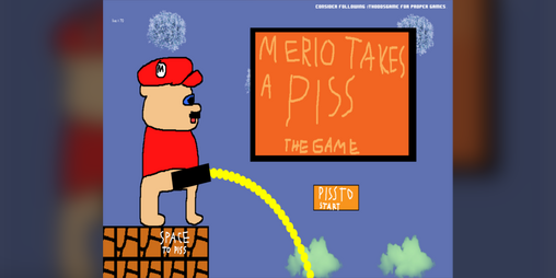 Cover image for Merio Takes A Piss The Game