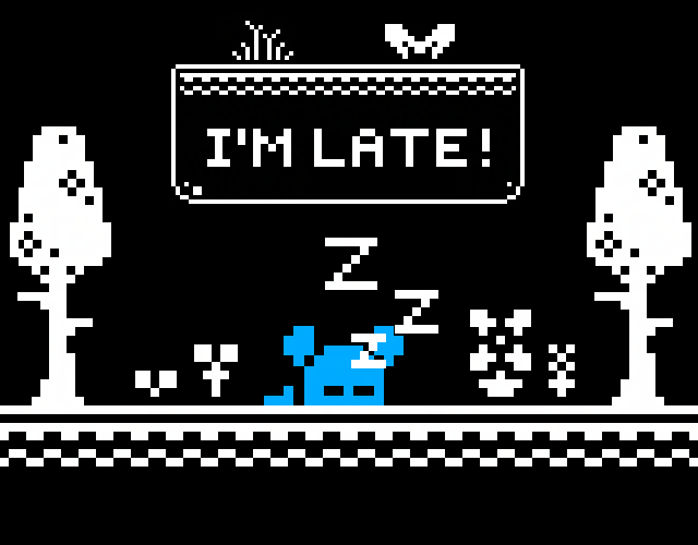 Cover image for I'm late!