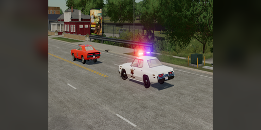 Cover image for Dukes of Hazzard Sheriff Cars