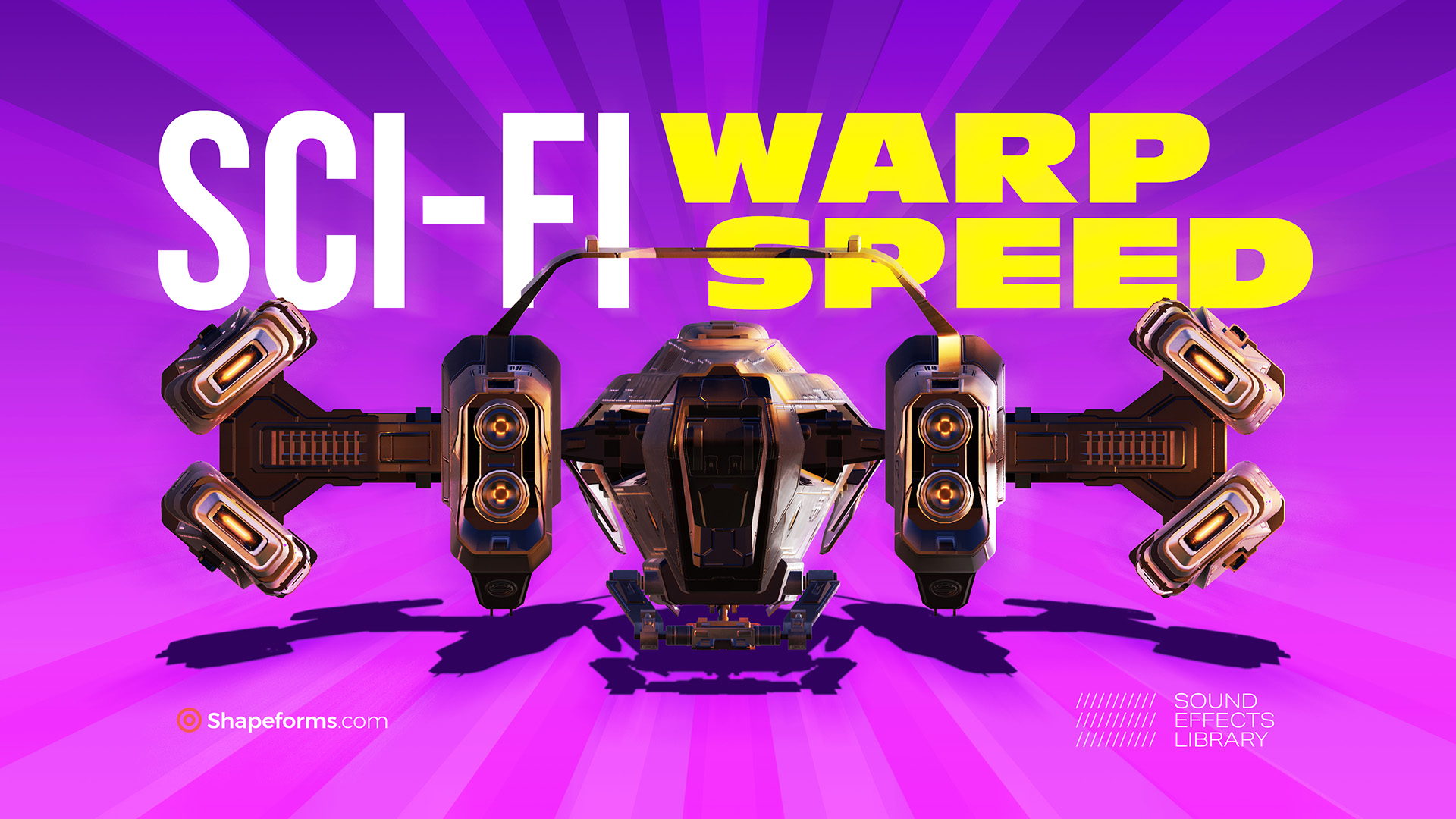 Sci-Fi Warp Speed Sound Library