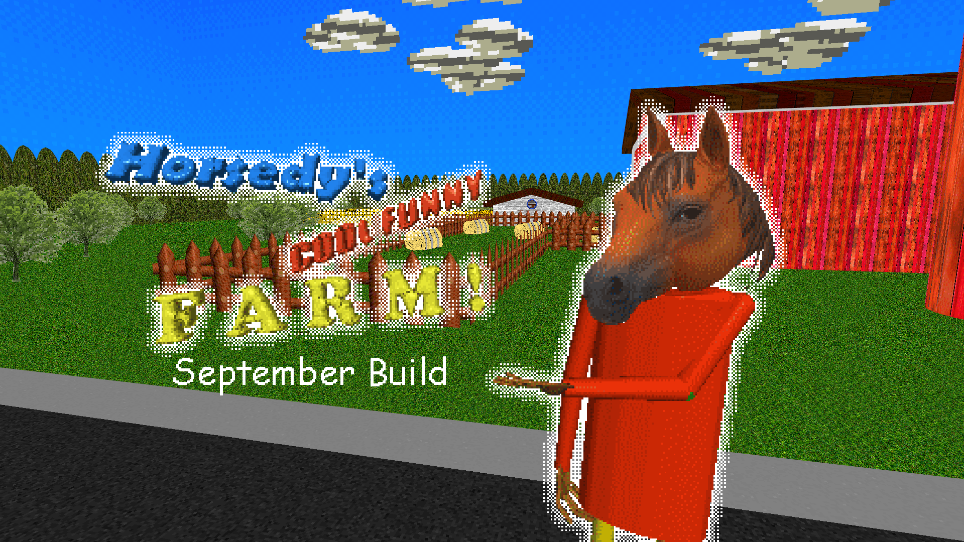 Horsedy's Cool Funny Farm: September Build