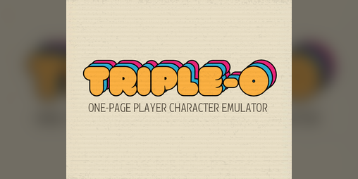 Cover image for Triple-O: One-Page Version
