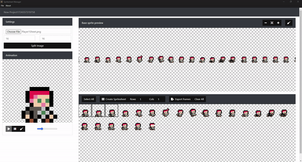 Cover image for Spritesheet Manager