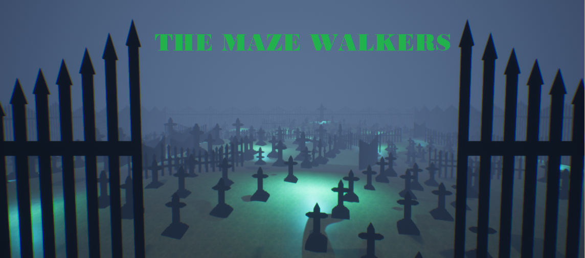 Cover image for THE MAZE WALKERS