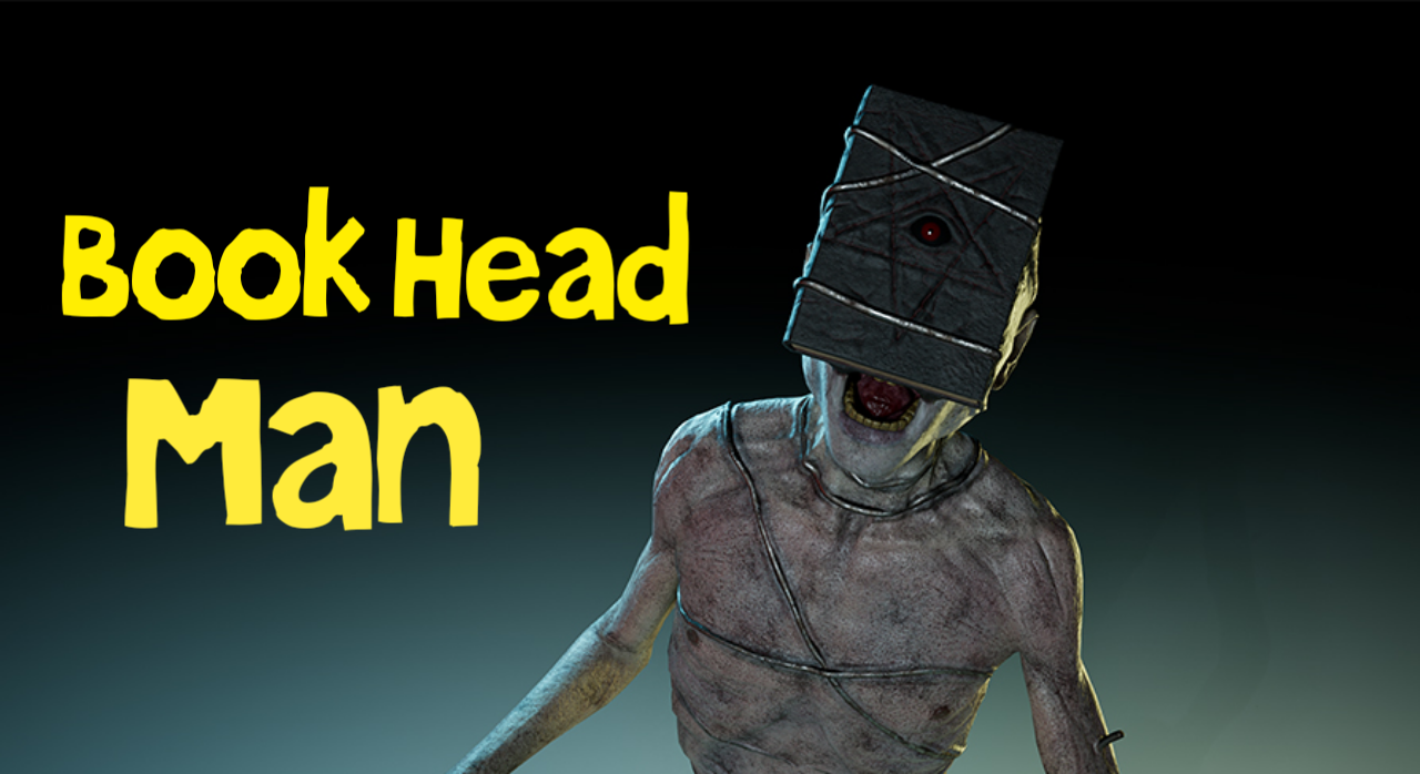 Book Head Man