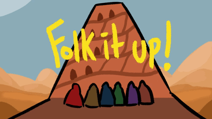 Cover image for Folk It Up!