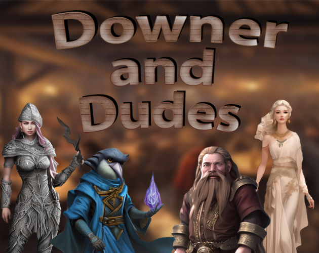 Cover image for Downer and Dudes