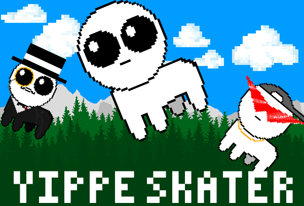 1.1 45% more autism - YIPPEE SKATER by The Outer Blue