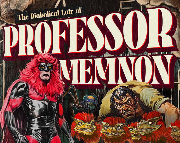 Cover image for The Diabolical Lair of Professor Memnon