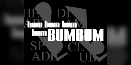 Cover image for bum bum bum bum BUMBUM