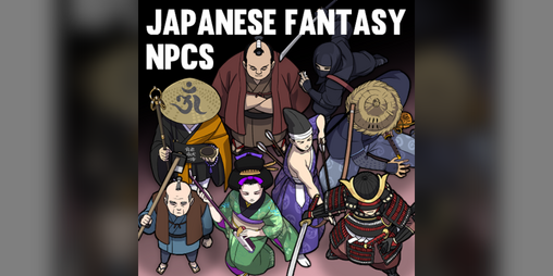 Cover image for Japanese Fantasy NPCs Token Pack