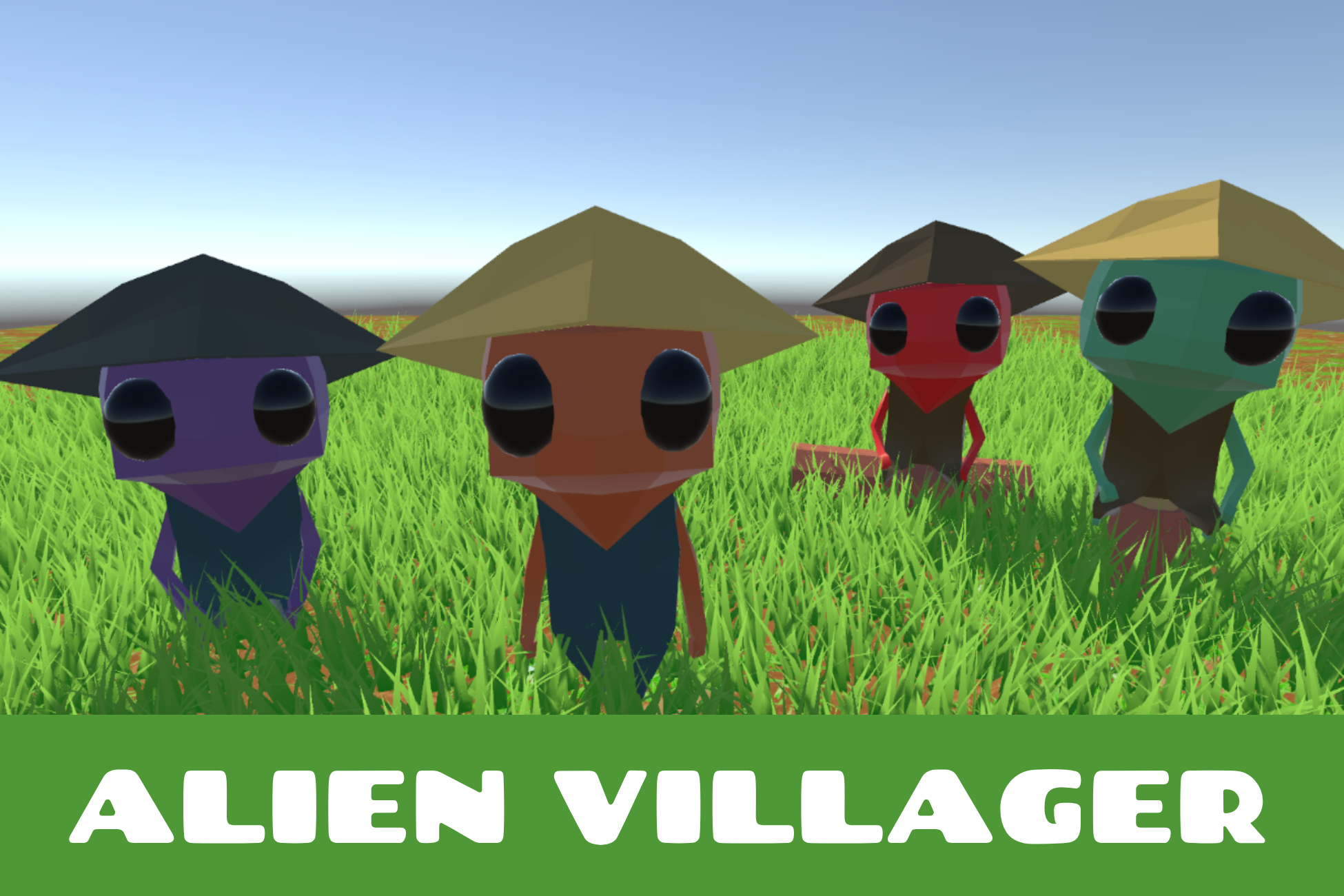 Alien Villager - Unity Asset