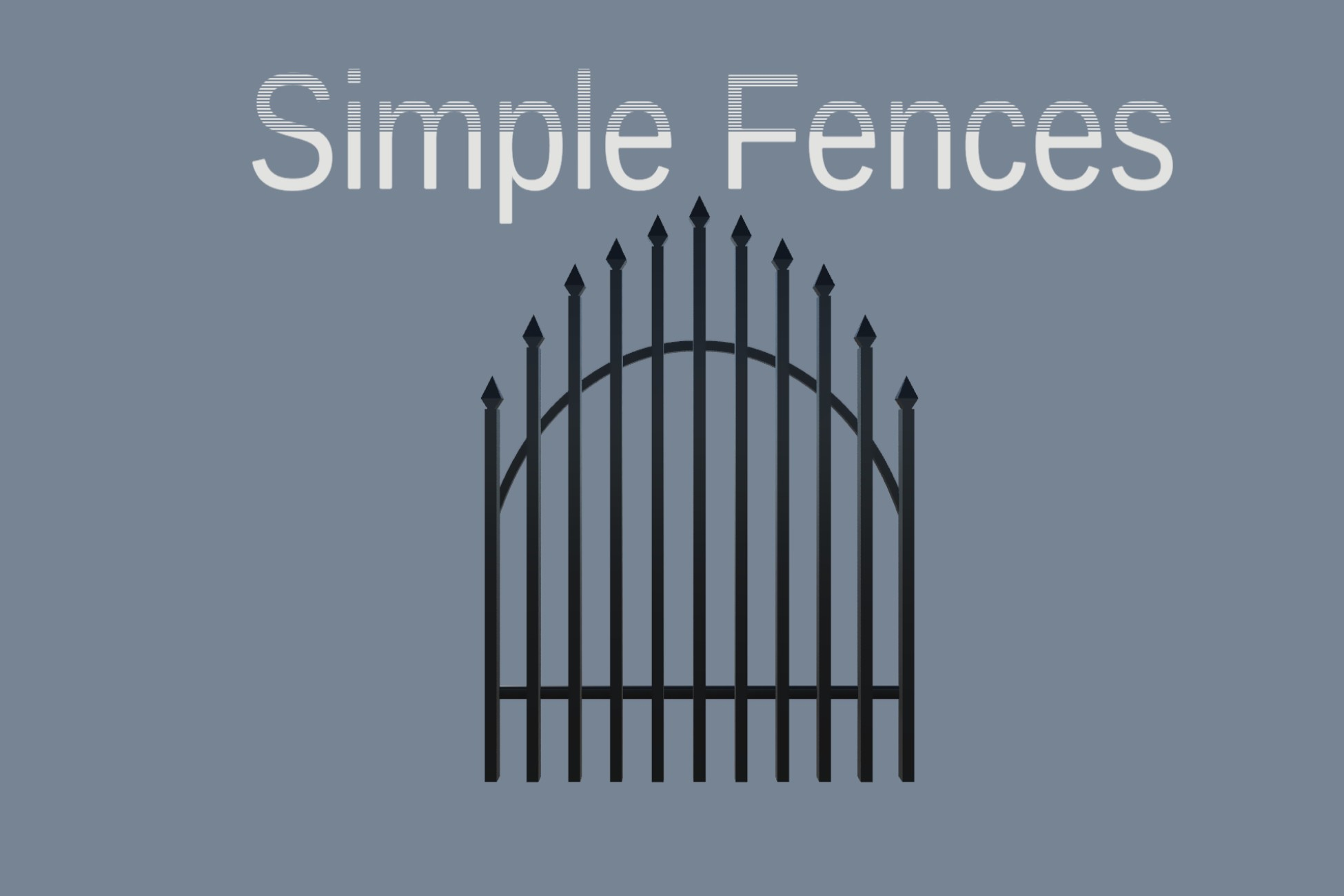 Simple Fences - Unity Asset