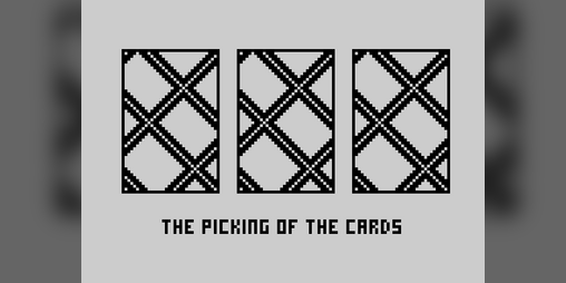 Cover image for THE PICKING OF THE CARDS