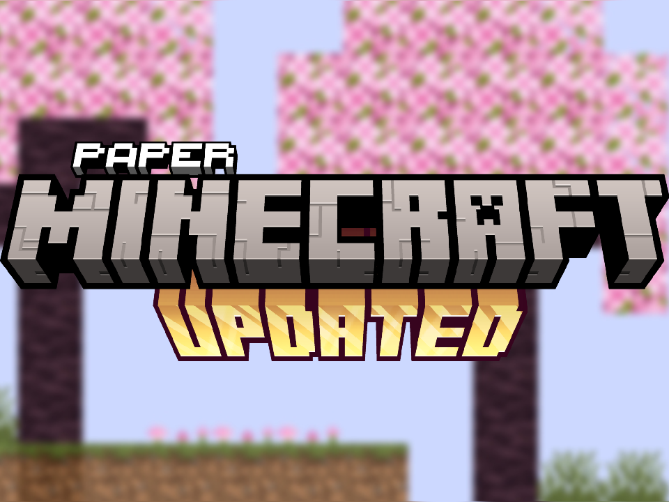 Cover image for Paper Minecraft With Local Storage