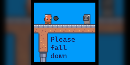 Cover image for Please fall down