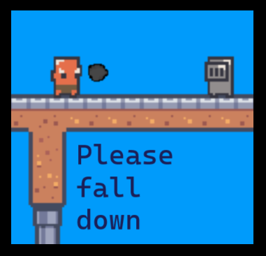 Cover image for Please fall down