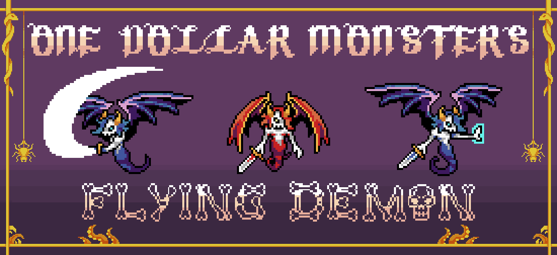 One Dollar Monsters #1: Flying Demon