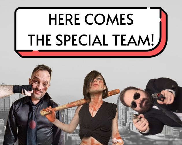 Cover image for Here Comes the Special Team!