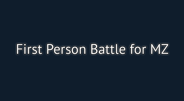 First Person Battle Plugin - RPG Maker MZ