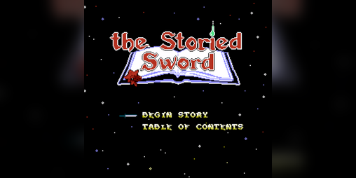 Cover image for The Storied Sword