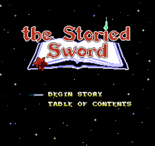 Cover image for The Storied Sword