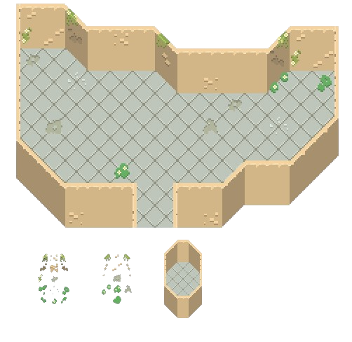 2D Castle Tileset