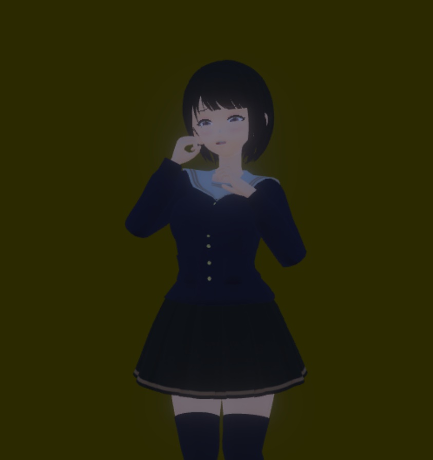 3dsmax biped model mei asano by zoocroslab
