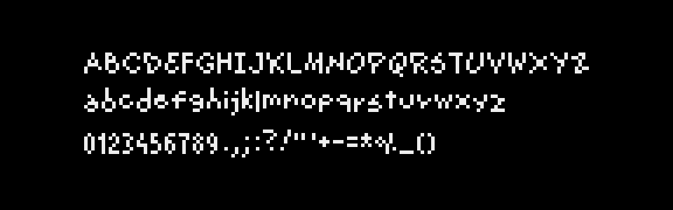 Pixel Font - DESERT