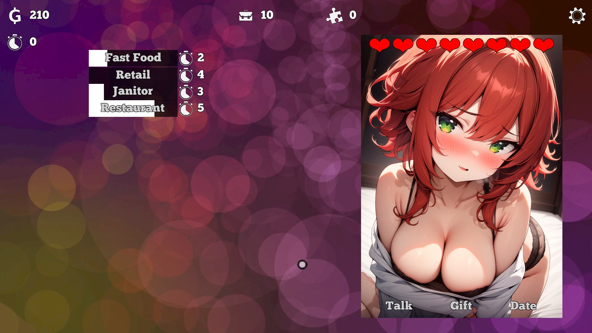 Cover image for Waifu Idler